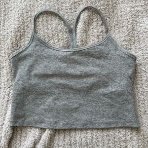 Spacedye Slim Racerback Cropped Tank